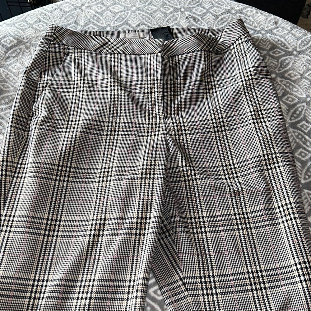 H&M PLAID PANTS